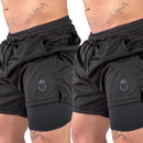 Shorts Dry-Fit™ de Compressão Kalango - COMPRE 1 LEVE 2