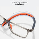 [PAGUE 1 LEVE 2] Óculos Focal Flex com Grau Adaptável e Anti Luz Azul Unissex - Armação Sign™