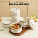 Kit de Potes Térmicos LunchBox™ + Talheres e Lancheira de Brinde [PROMOÇÃO LIMITADA ATÉ HOJE 23:59]