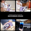 Capinha MagSafe para iPhone com Diamante Brilhante - Case MagLux™