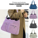 Bolsa Multi Bolsos Feminina e Impermeável - Oxford™ [PROMOÇÃO LIMITADA ATÉ HOJE 23:59]